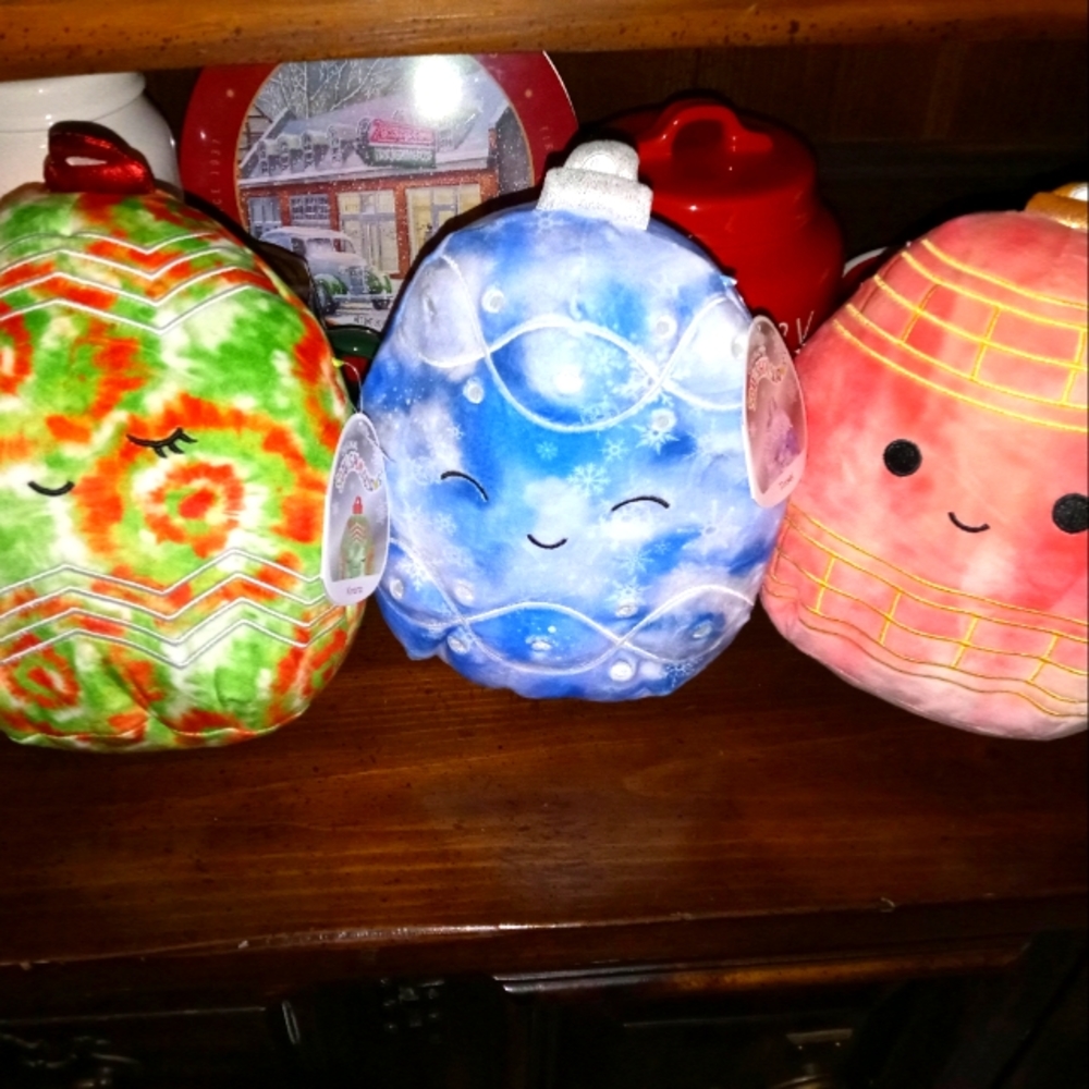 2021 Christmas Squishmallow Ornament set!